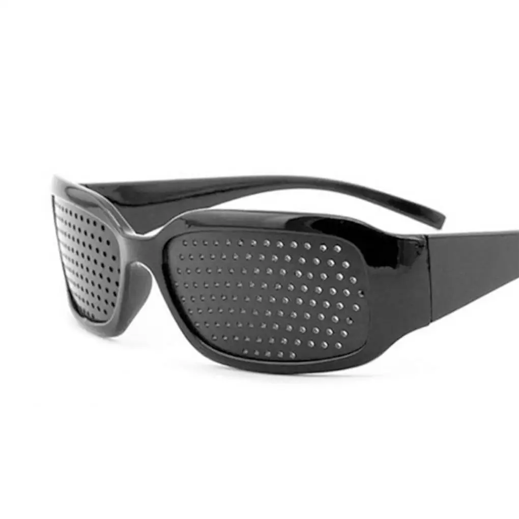 Pinhole Glasses Small Holes Anti-fatigue Porous Eyeglasses Convenient Shock Resistant Eyewear Eye Training Exercise