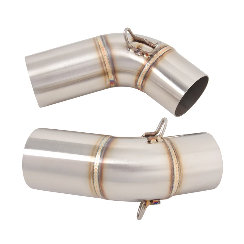 Slip On Motorcycle Mid Connect Pipe Middle Link Tube Stainless Steel For Ducati Monster 696 695 795 796 1100 All Years - Image 2
