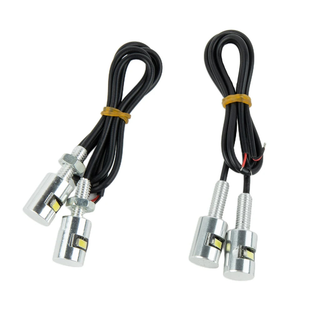 Plate Bolt Light Led License Car Accessories 0.24W 17x12x12mm 5630 Aluminum Car DC12V Long Lasting Motorcycle