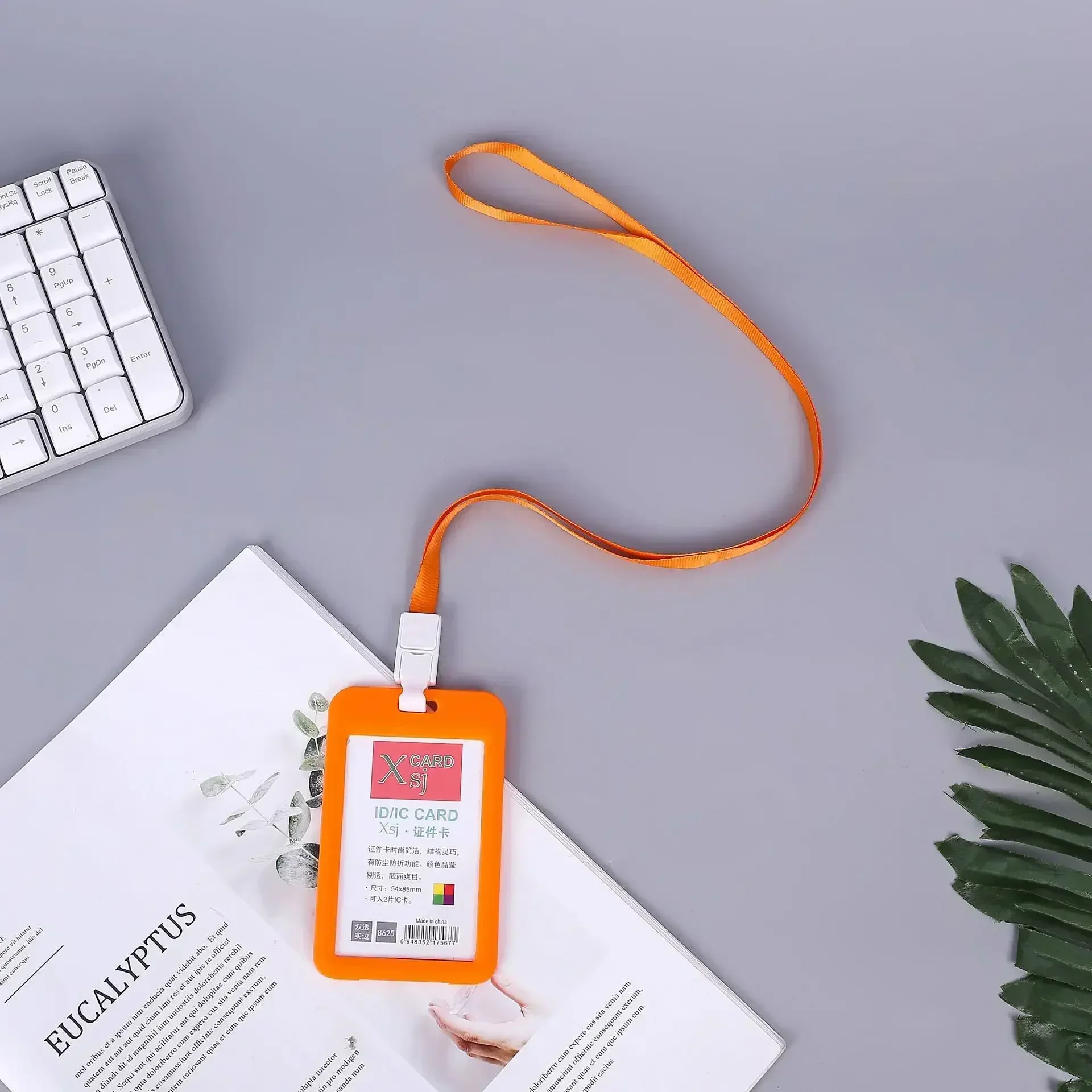 Premium Lanyard Card Holder with Neck Strap - Stylish and Durable ID, Bus, and Credit Card Case