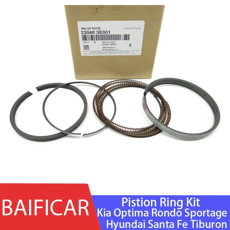 Genuine OEM Piston Ring Set 23040-3E001 - Fits Select Hyundai & Kia Models (Azera/Grandeur) - View #2
