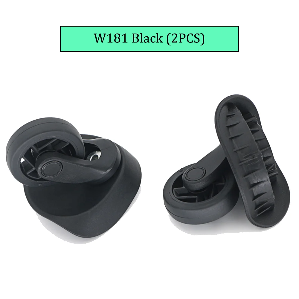 For W181 Case Wheel Replacement Wheel Luggage Pulley Sliding Wheel Casters Silent Mute Wear-resistant Repair
