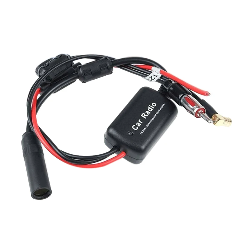 

Universal DAB + FM Car Antenna Aerial Splitter Cable Digital Radio + Amplifier Accessories