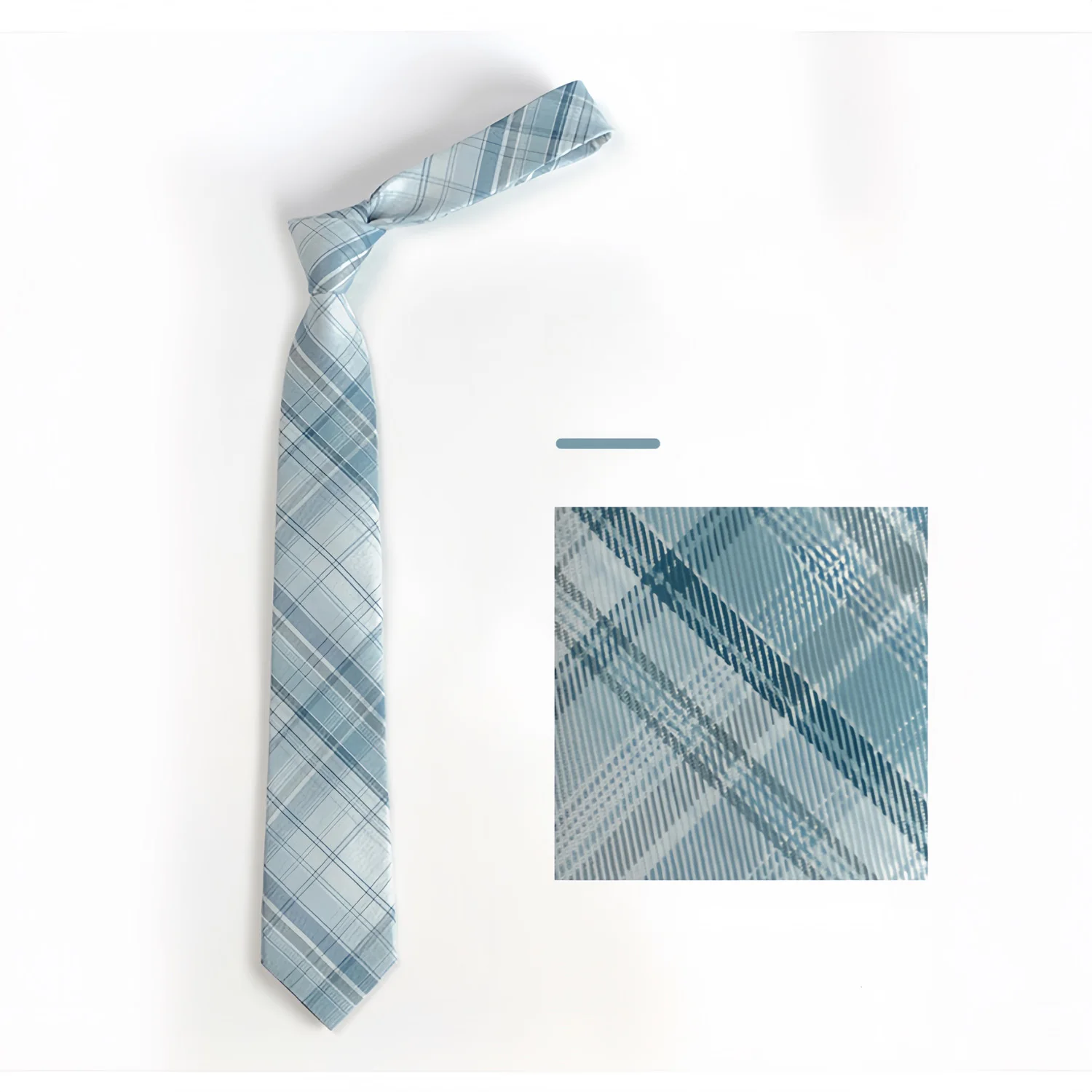 Y2K Baumwolle JK Krawatte Einfache Plaid Krawatte Gestreifte Krawatte Kleidung Zubehör Krawatte Uniform Fliege Frauen Männer – Detail 17