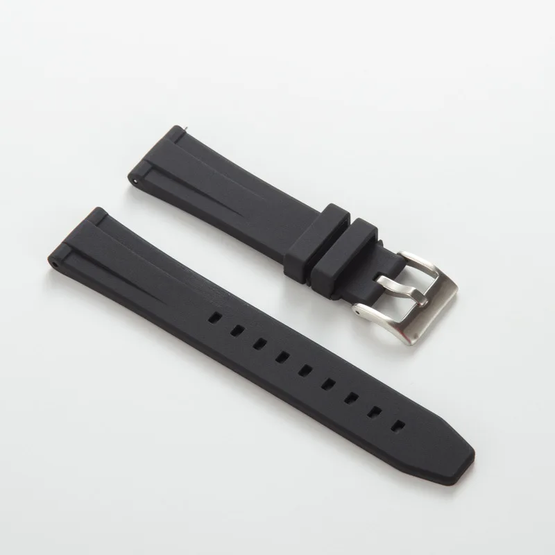 Soft Silicone Waterproof Sport Watchband - Universal Rubber Strap