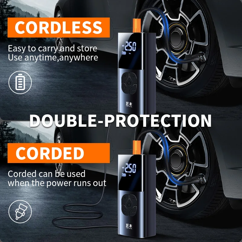 �ڵ��� Ÿ�̾� ��â�� ���� ���� ���� �޴�� ���� ����� ���� �� ���� 2-in-1 12V �ڵ��� ������ ķ�� ���