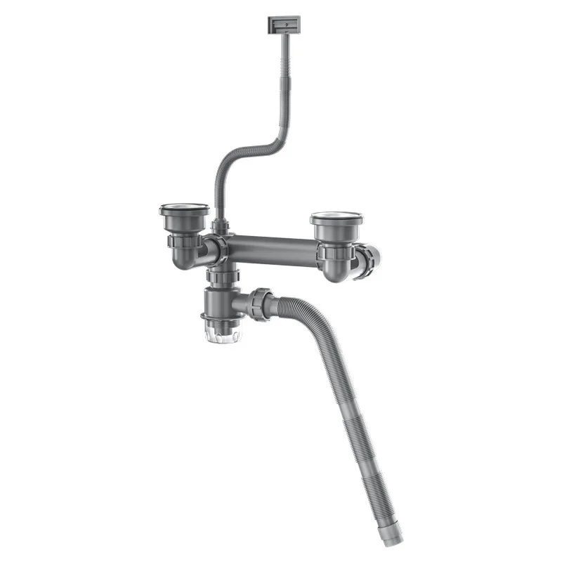 Drain Pipe Sink Drainer Set Kitchen Accessories