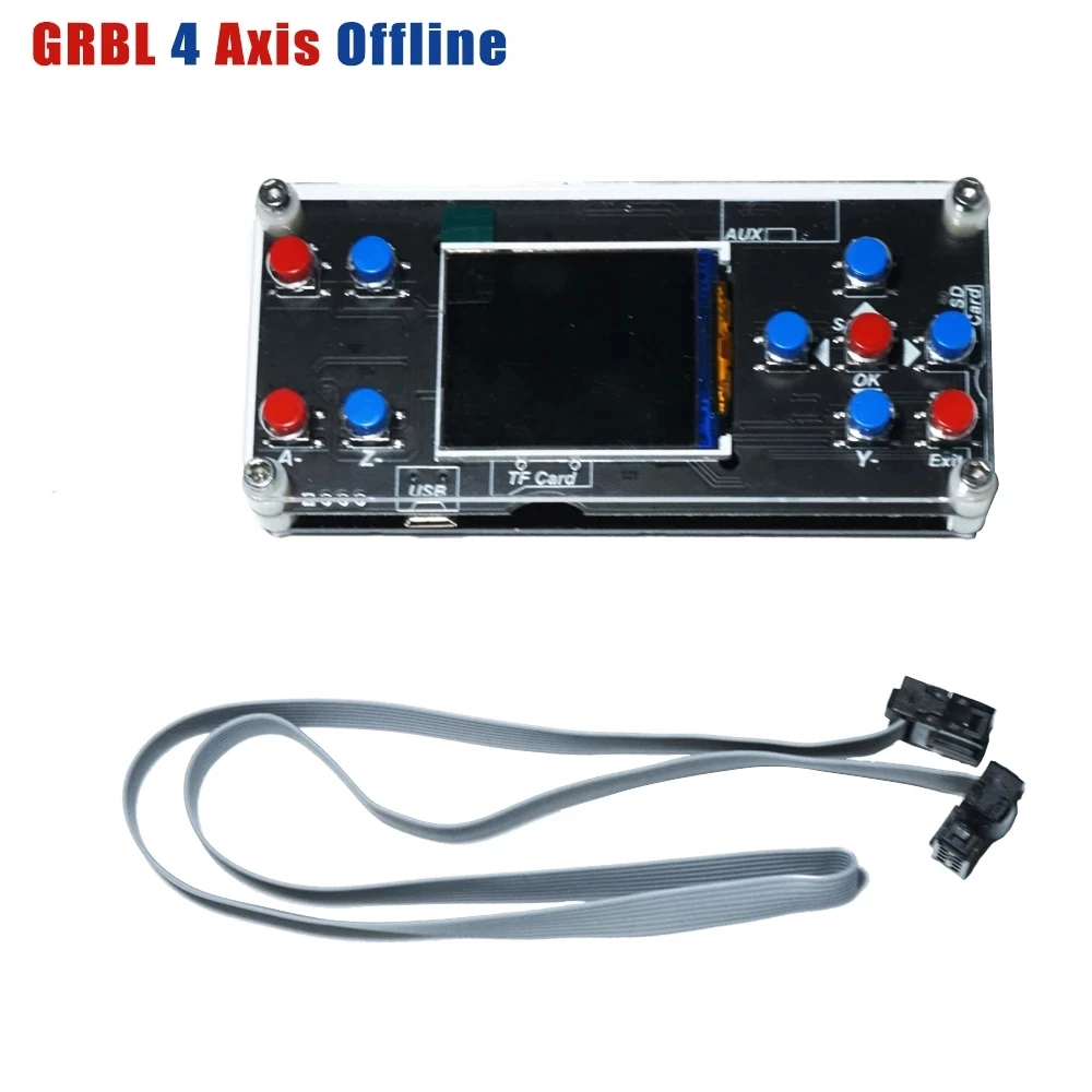 DIY Laser Engraving Machine GRBL 4-axis Control Board Offline CNC Control Board 3018PRO 1610/2418/3018 3 Axis 2 Axis Controller butcher block woodworking bench Woodworking Machinery