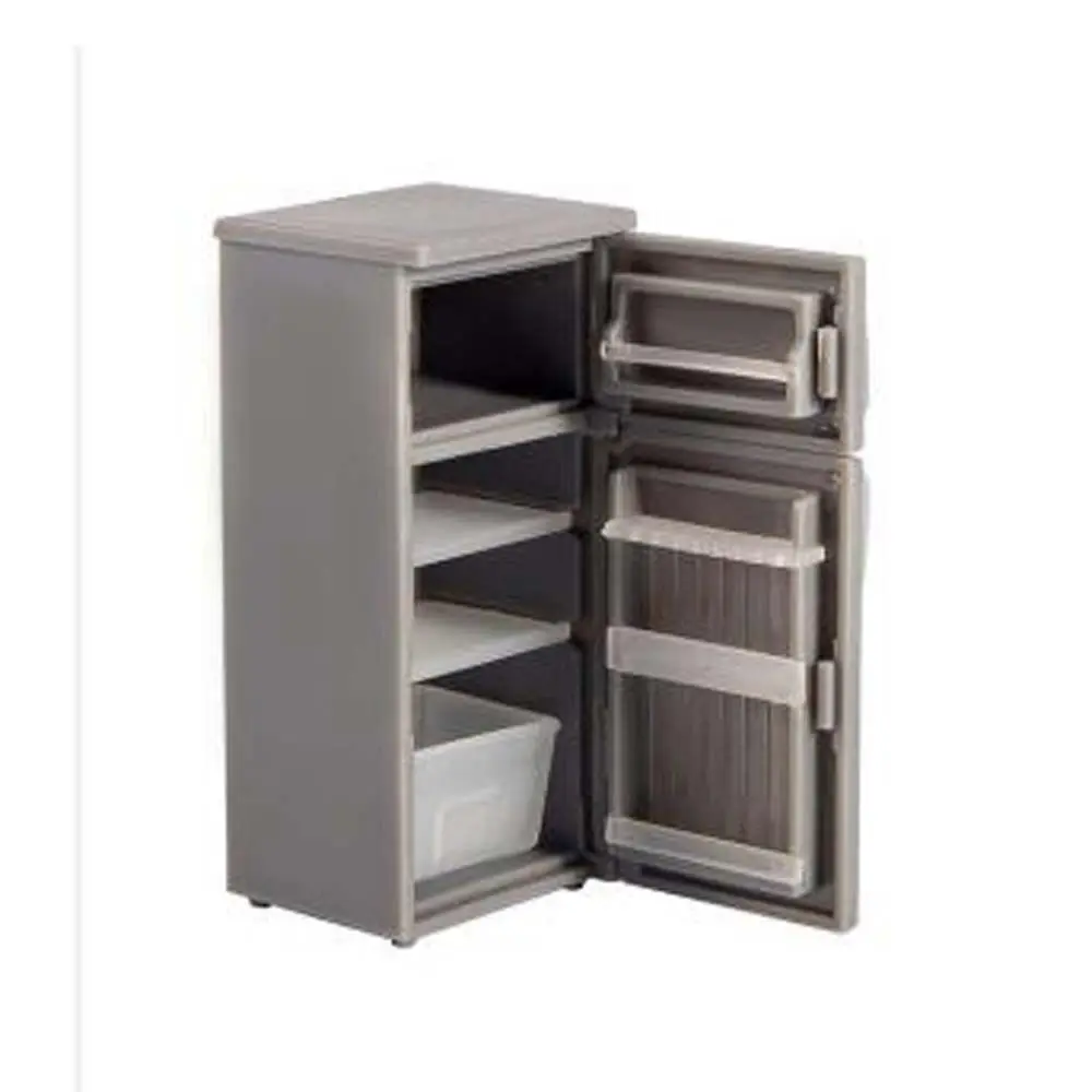 Play  Dollhouse Furniture Dollhouse Simulation Refrigerator Dollhouse Accessories Doll House Decoration