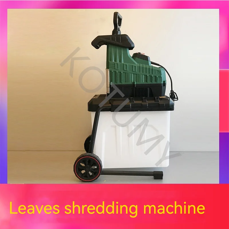 2800W Industrial Household Electric Wood Branch Shredder Garden Tree Leaf Electric Pulverizer High Power Breaking Machine 3