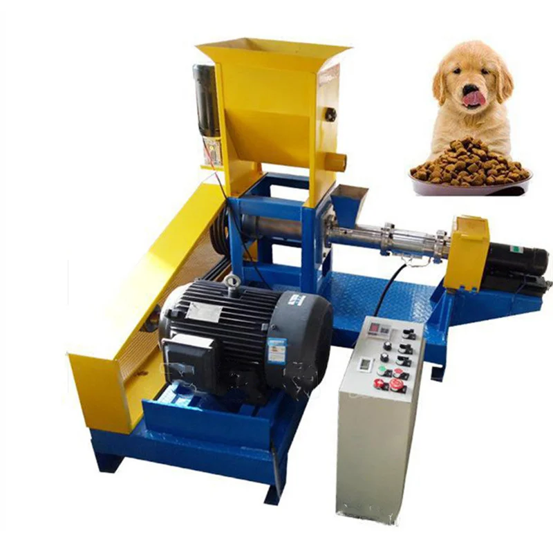 High-grade Fish Dog Cat Bird Food Processing 40-50KG/H Floating Fish Feed Mill Pellet Extruder Machine creality sprite extruder se extruder dual gear drive high torque
