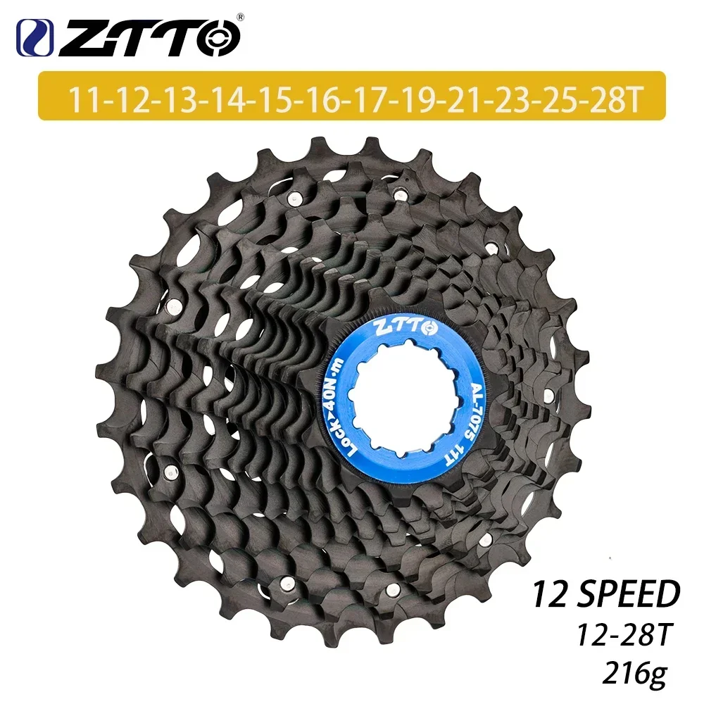ZTTO Ultraight 11/12 Speed Road Bike Cassette 11S 12S ULT