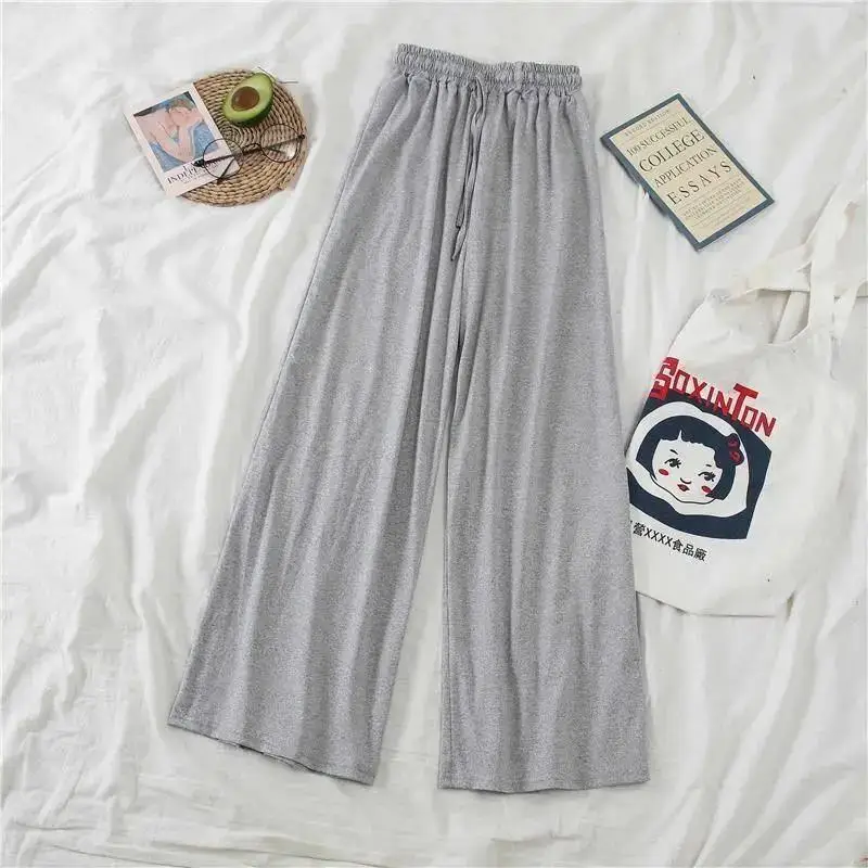 Women's 2-piece cotton pajamas loose fitting pajamas long sleeved casual home set women pajamas set women pajama suit cotton pajamas set