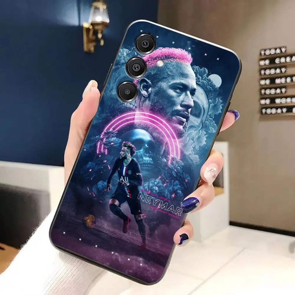 Football Star Phone Case with Neymar 10 Design - Durable Protective Cover