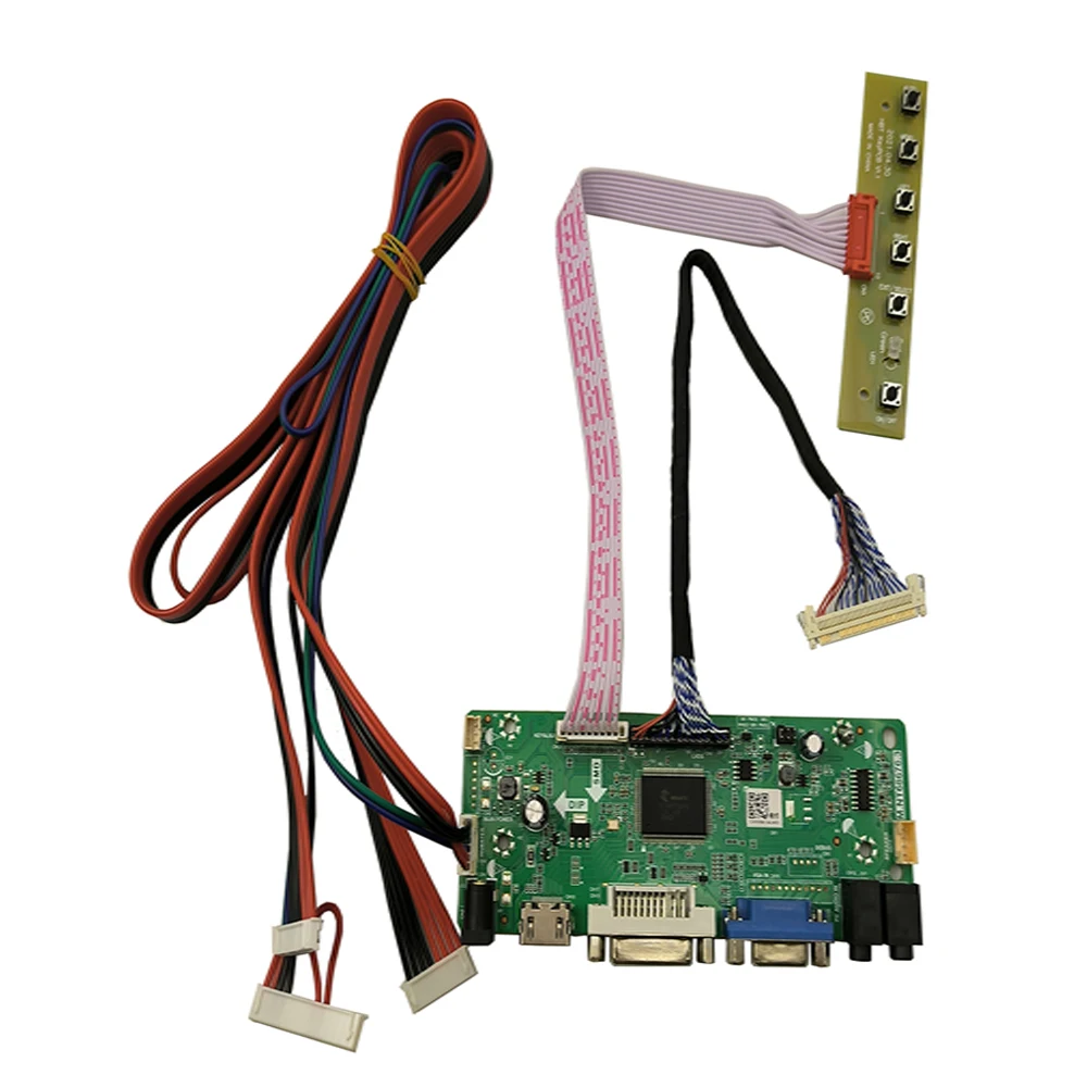 Board Kit Monitor para Tela Led Controlador Driver Board Hdmi Dvi Vga Lm240wu2 Slb2 Lm240wu2-slb2 1920x1200 Novo Mnt68676 - Imagem 2