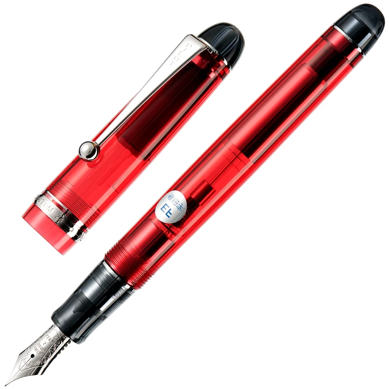 Japan Original Pilot Custom 74 Transparent 14k Gold Fountain Pen Business Office Men Women Gift Mr FKK-1-NC Writing Suppliees 6