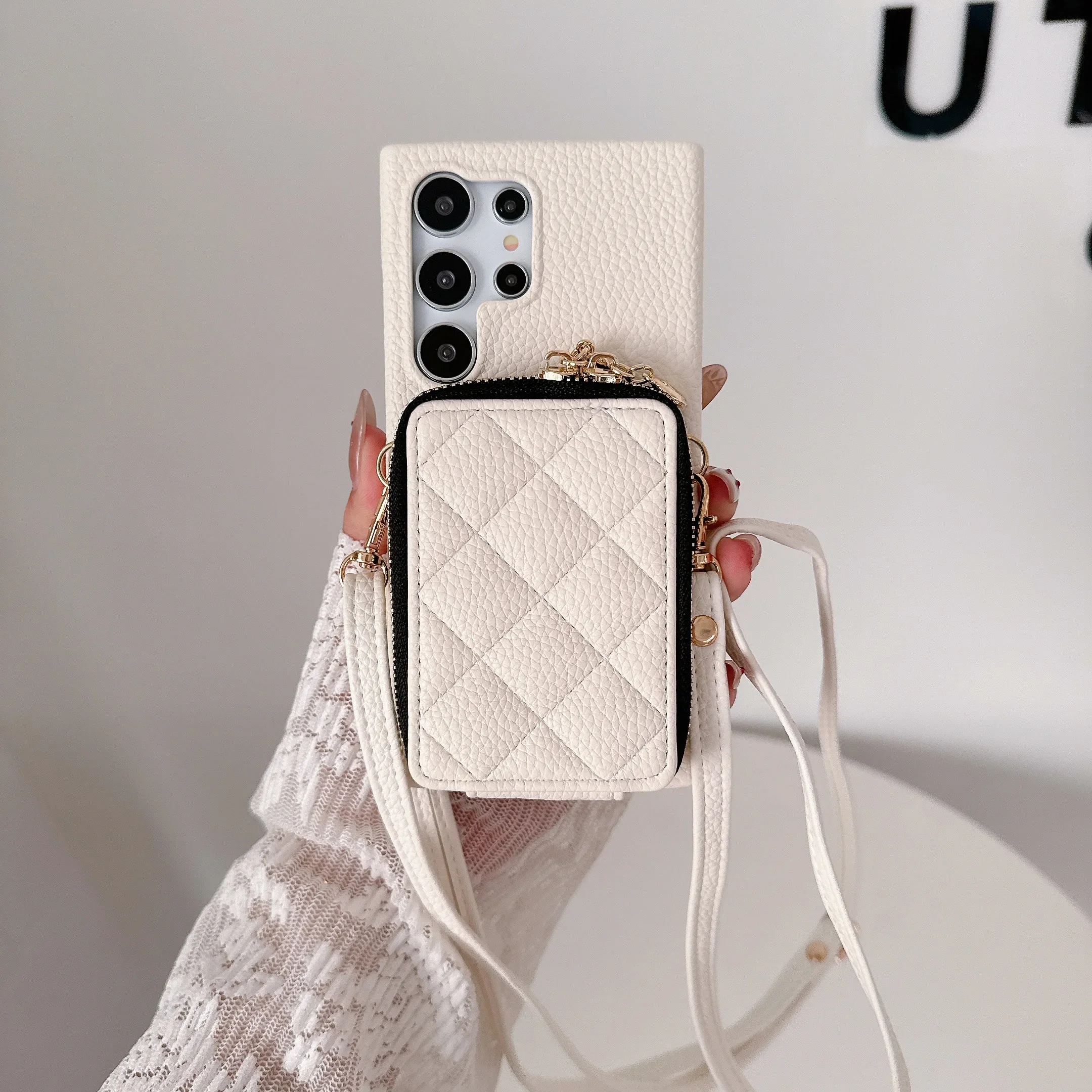 Crossbody Phone Case With Card Holder For Samsung Galaxy Models_voghion.com