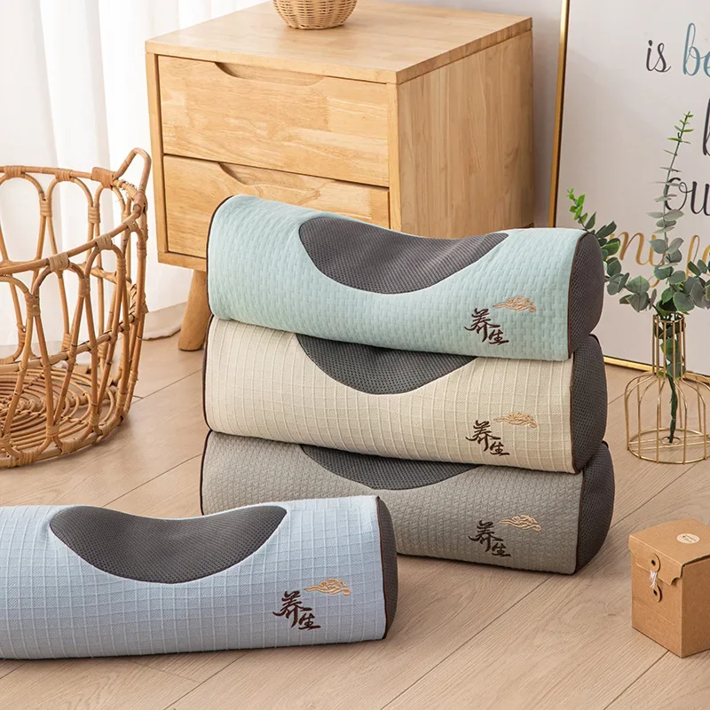 Almohada De Trigo Sarraceno NATURECA – Apoyo Cervical, Relleno Ecológico Y Regulable, Funda De Bambú Transpirable, Ideal Para Dormir De Lado