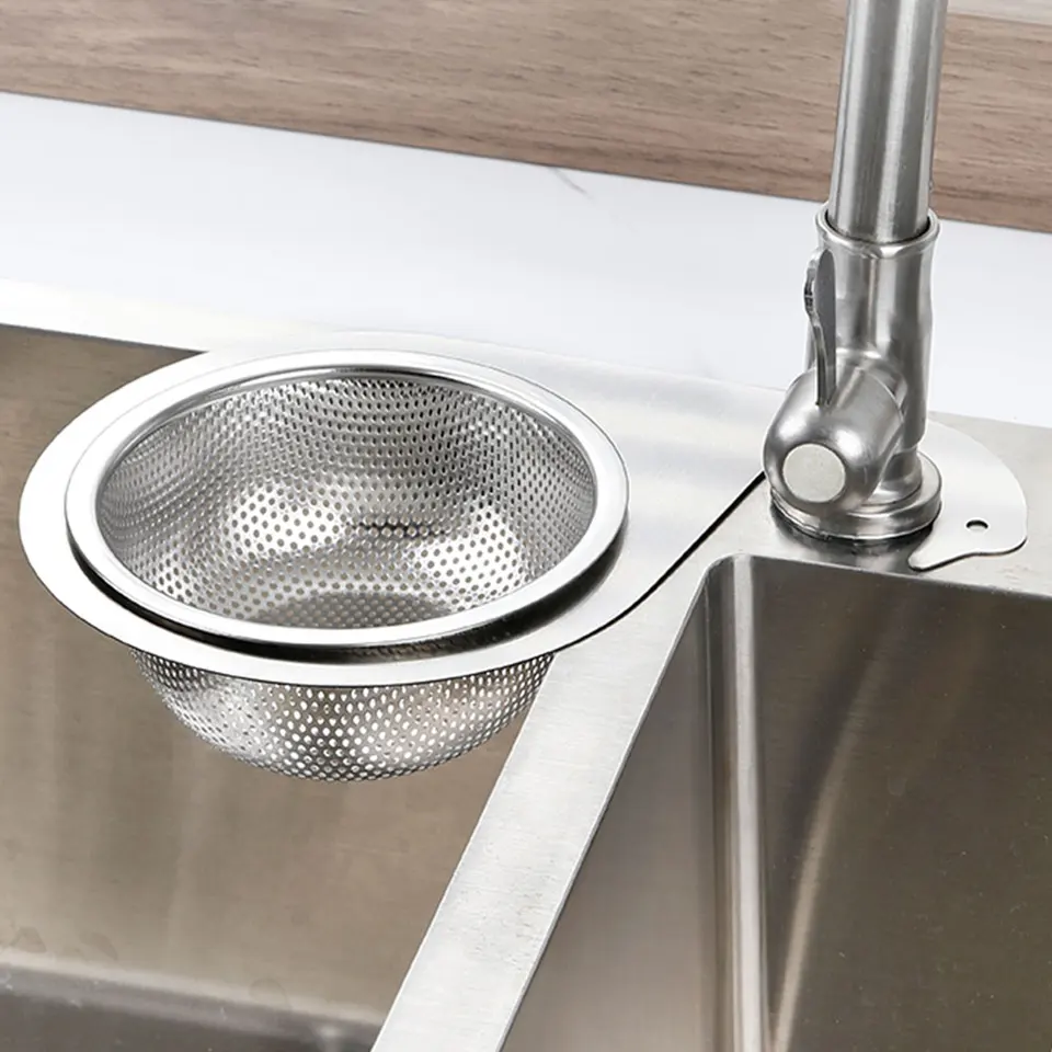 Stainless Steel Sink Drain Strainer Colander Basket