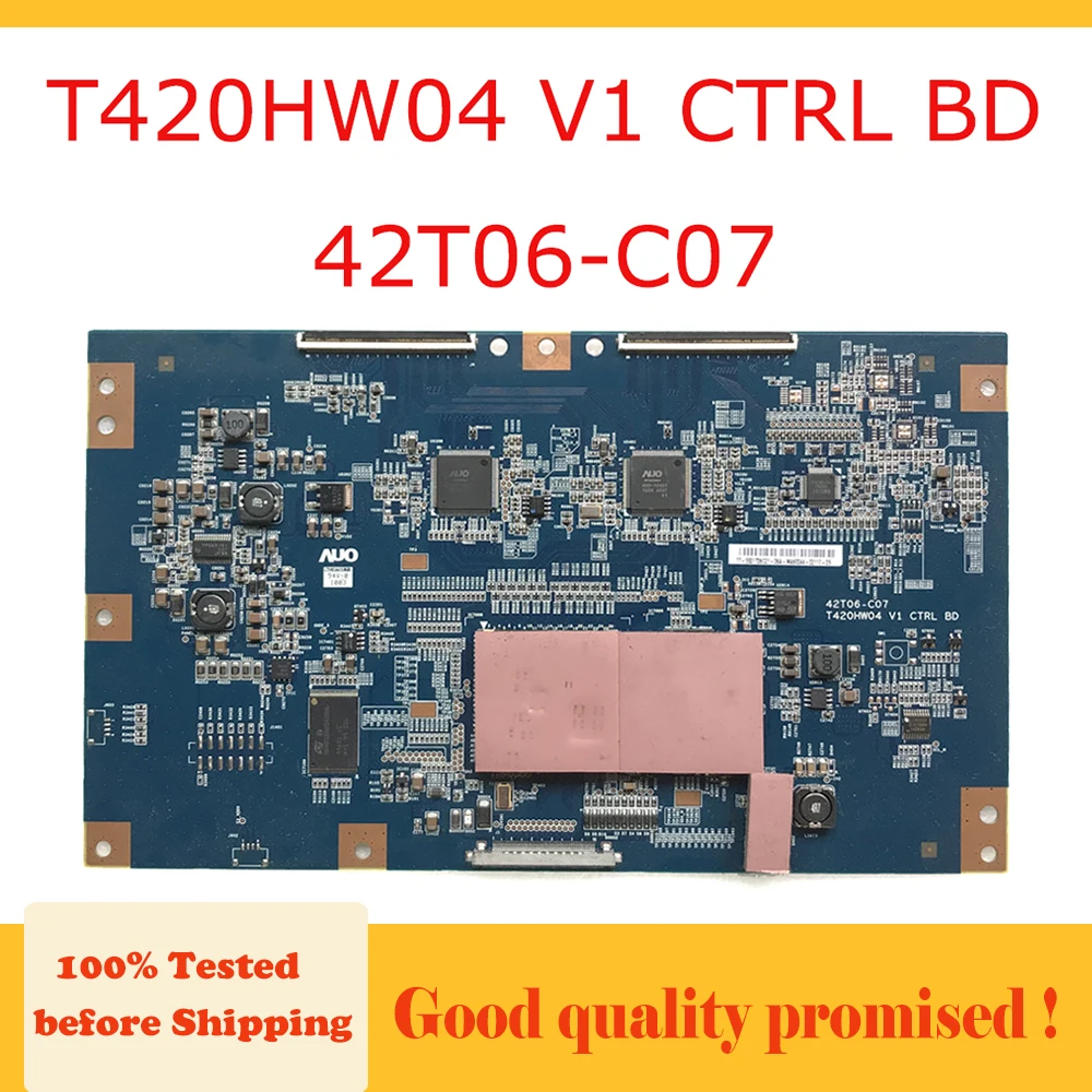 

T420HW04 V1 CTRL BD 42T06-C07 T Con Card for 32 42 Inch Placa Tcom The Display Tested The TV Tcon Board T420HW04 V1 42T06 C07