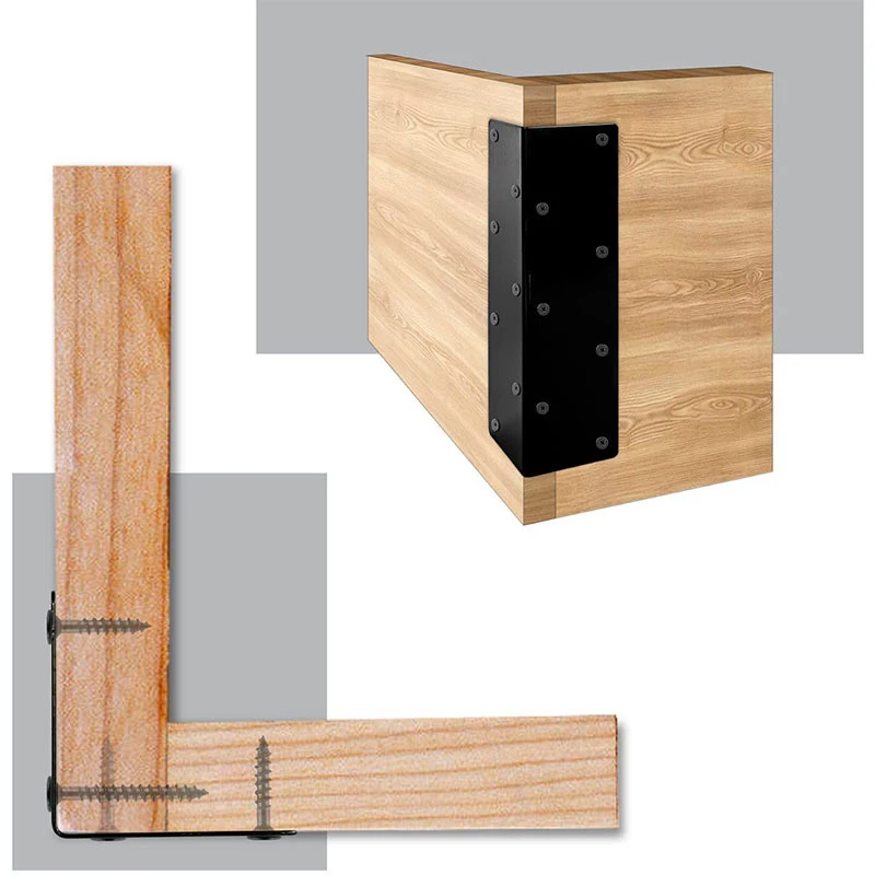 4pcs Garden Bed Corner Bracket Is Suitable For Fixed Connection Of Elevated Bed Furniture With Metal Corner Bracket