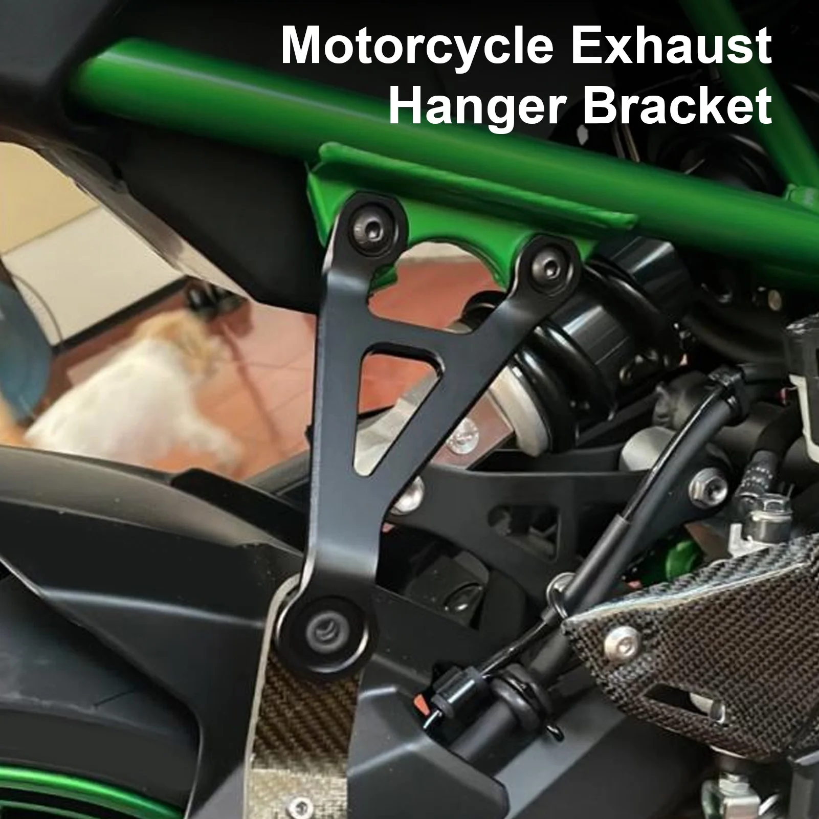 SPICLY Pour Kawasaki Z900 Z 900 2017-2024 Curseur D'échappement De Moto