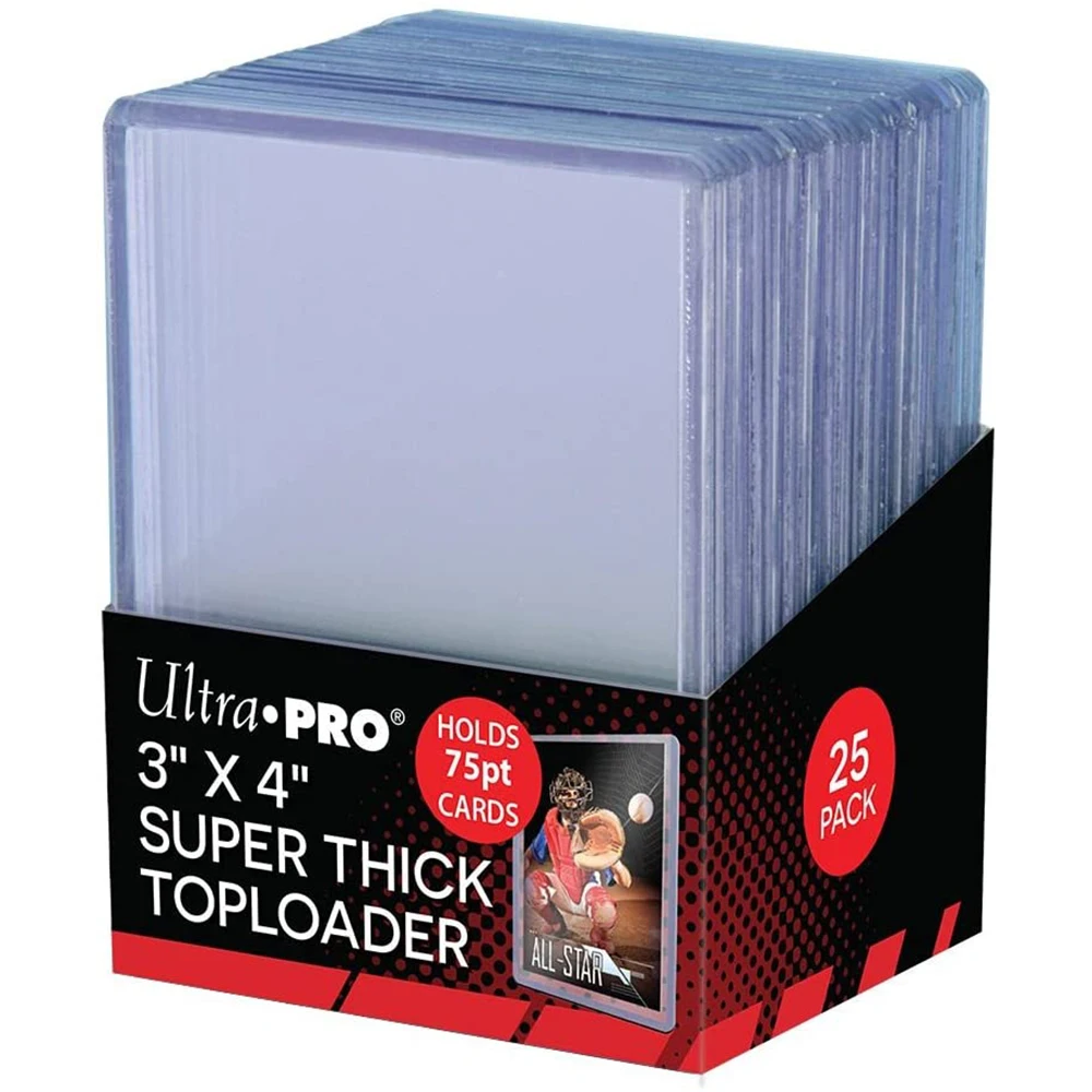 3X4 Top Loader Card Holder For Baseball Football Basketball Hockey Golf Top Loads Sportcards Card Collecting Supplies