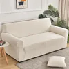 Thick stretch living room jacquard sofa cover L-shaped leaf pattern sofa cover 1/2/3/4 seat corner sofa cover machine washable 4