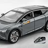 1:24 HiPhi X SUV Alloy New Energy Car Model Diecast Metal Electric Intelligence Vehicles Car Model Sound and Light Kids Toy Gift 6