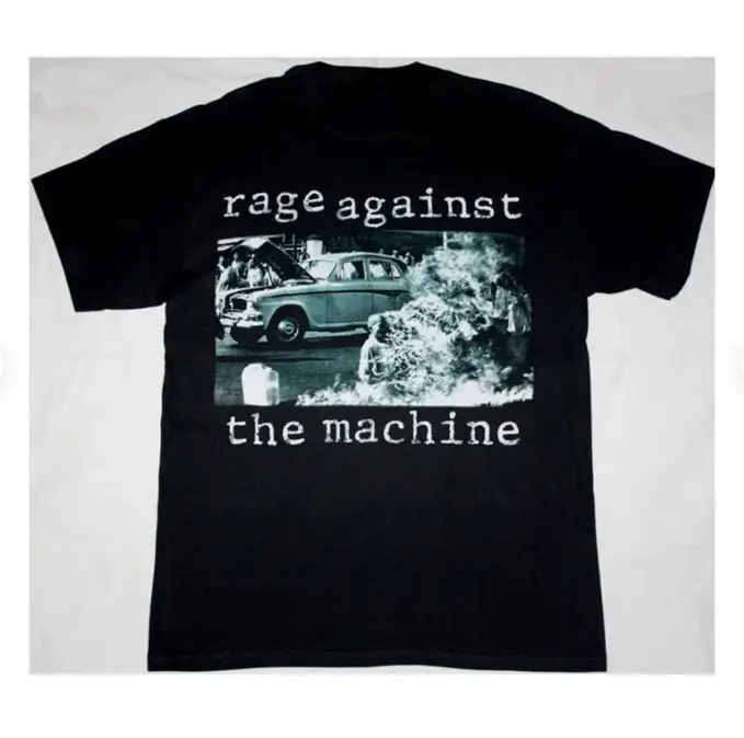 Rage Contro La Maglietta Dell'Album Della Macchina