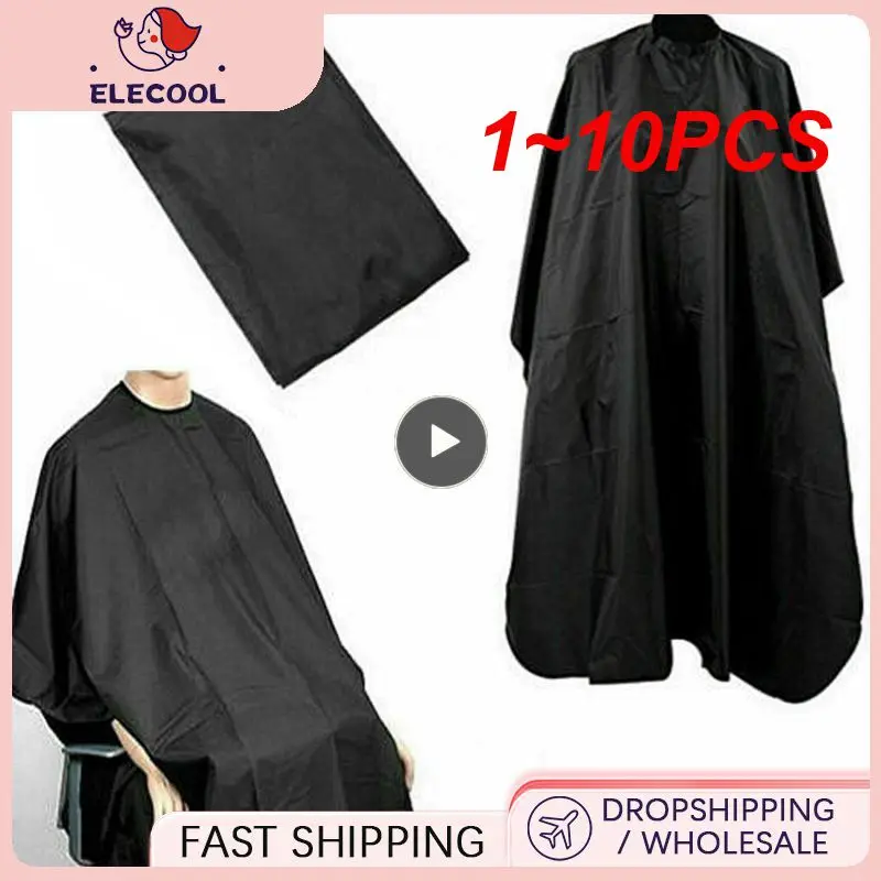 

1~10PCS Hot Adult Salon Hairdressing Cape Barber Hairdressing Unisex Gown Cape Hairdressing Barbers Cape Gown Cover Cloth