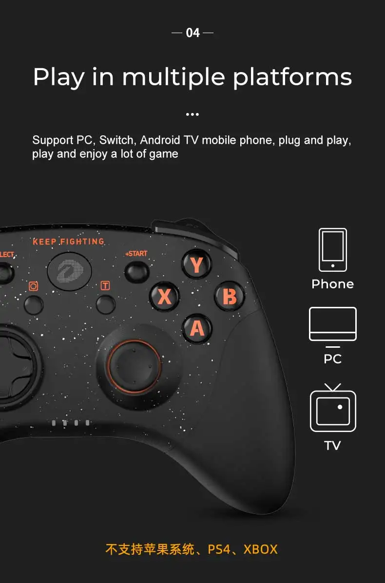 360 °, PC Joystick, controladores de choque