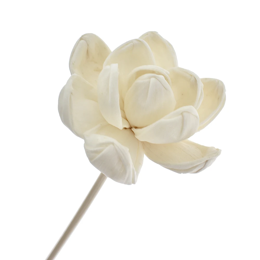 Flower Lotus Rattan Reed Diffuser Fragrance Stick 6PCS Artificial Flowers Rattan Sticks DIY Ornaments Home Decor