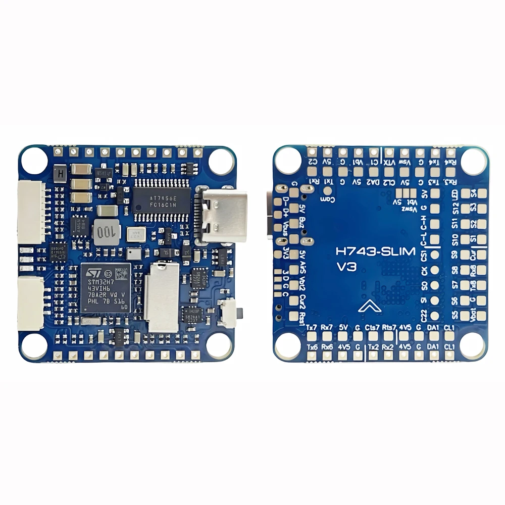 คอนโทรลเลอร์โดรนประสิทธิภาพสูง H743-SLIM V3 สำหรับ FPV Racing