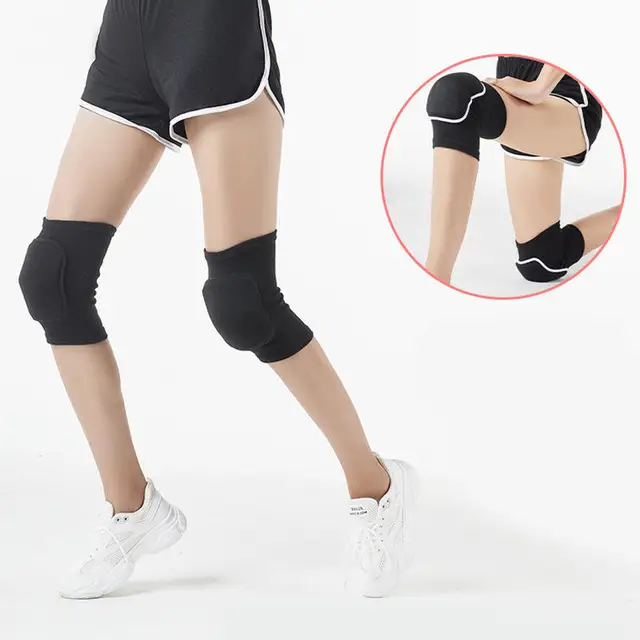 Dance Sponge Knee Pad Warm Volleyball Dance Kneel Anti Collision Exercise Thicken Knee Pad Sports Dance Knee Pad Skating 6