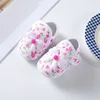 0-1 Year Old Girls' Shoes Love Decoration Floral Soft Sole Cloth Shoes Versatile And Non Slip Baby Walking Shoes 1