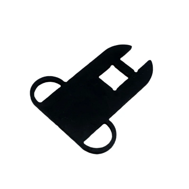 Customizable card wrench steel strap buckle
