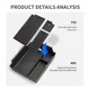 For BYD Shark 2024 2025 Center Console Armrest Storage Box Cup Holder Insert Car Tray Organizers Accessories Tidying Black 3