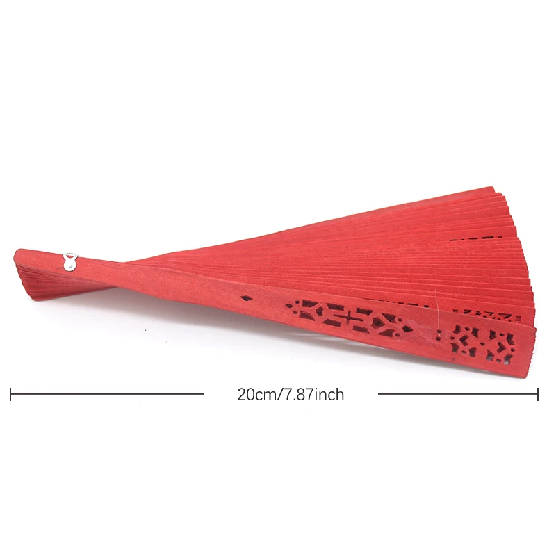 Folding Fan Wooden Hand Fan for Party