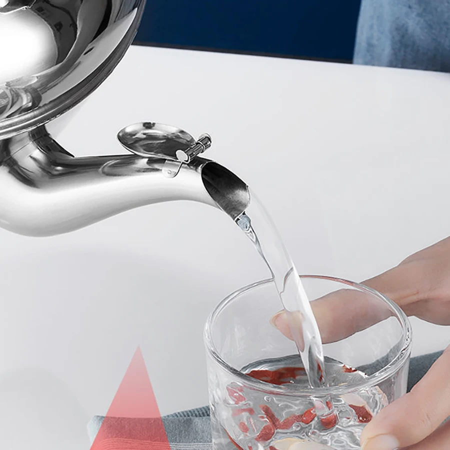 Stainless Steel Water Bottle Tea Kettle Whistling Stovetop 4L/5L/6L Loud Whistle Water Teapot