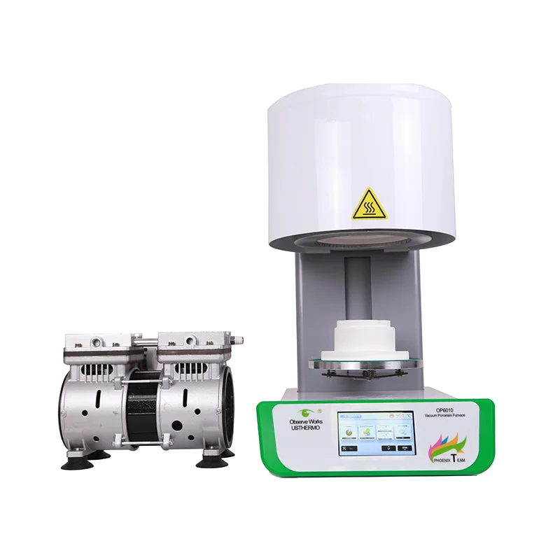 

OP6010 Dental Vacuum Porcelain Furnace with TOUCH SCREEN Lab Equipment Ceramic Oven