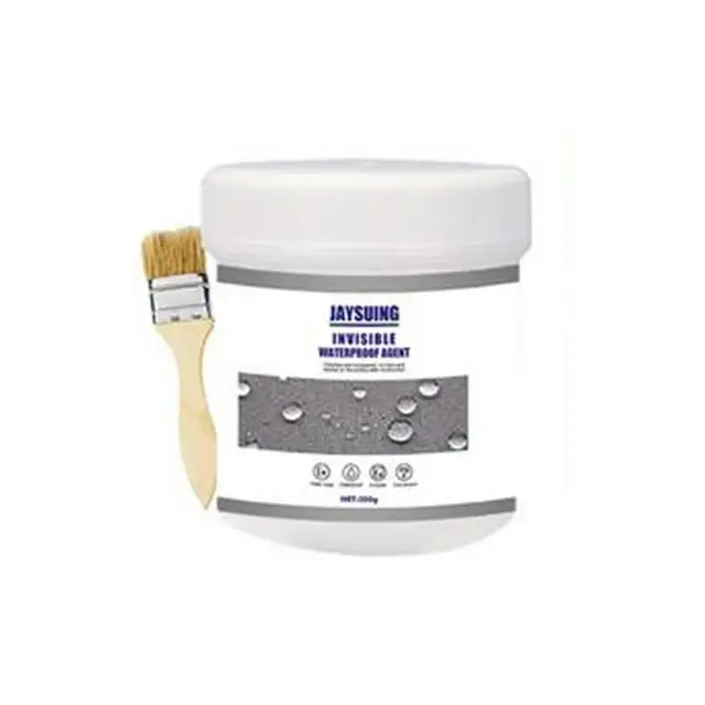 with brush
