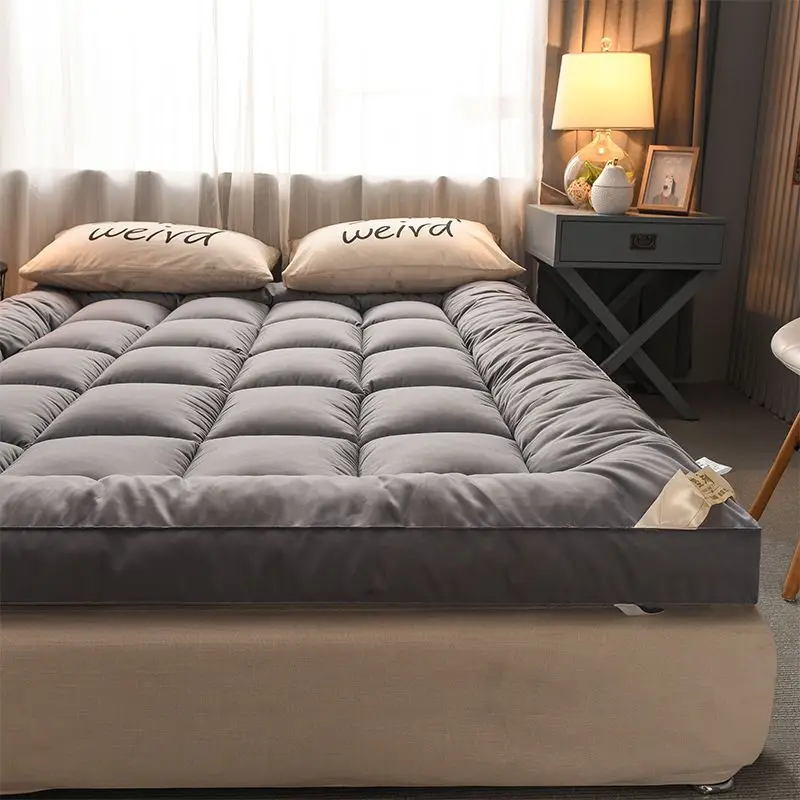 Soft Comfortable Fold Single Double Tatami Mattress Adults Bedroom Thick 10cm Topper Tatami Mattress Twin Queen King Size