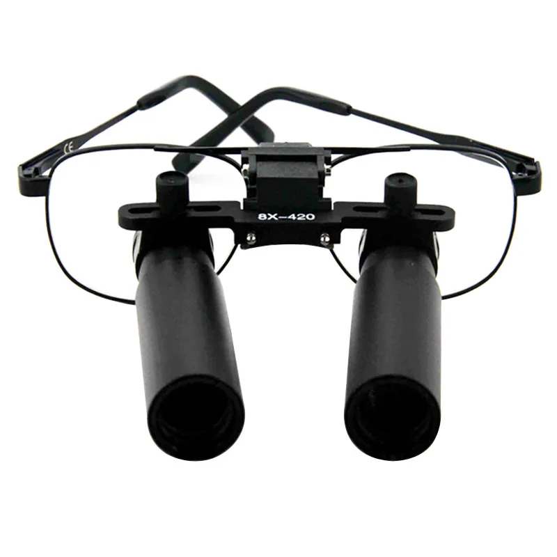8x Times High Magnification Surgical Loupes Dentist Doctor Operation