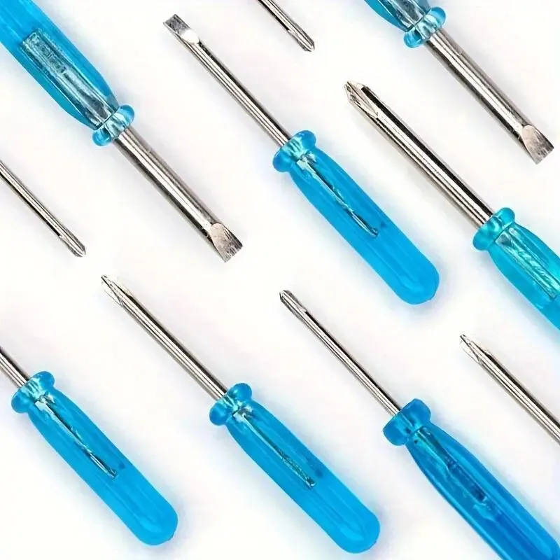 10pcs Mini Screwdriver Set Toy 2mm Cross Word Repair Tool