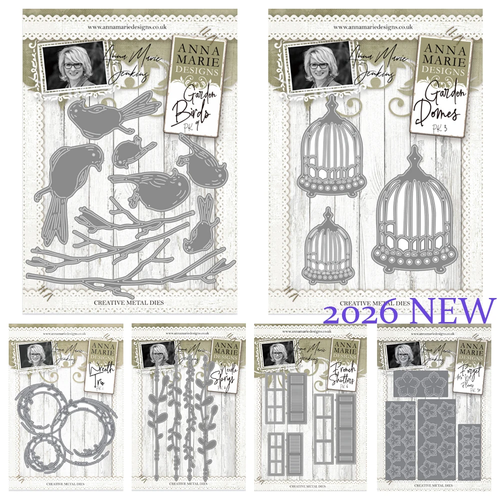 Garden Birds Die Set 1