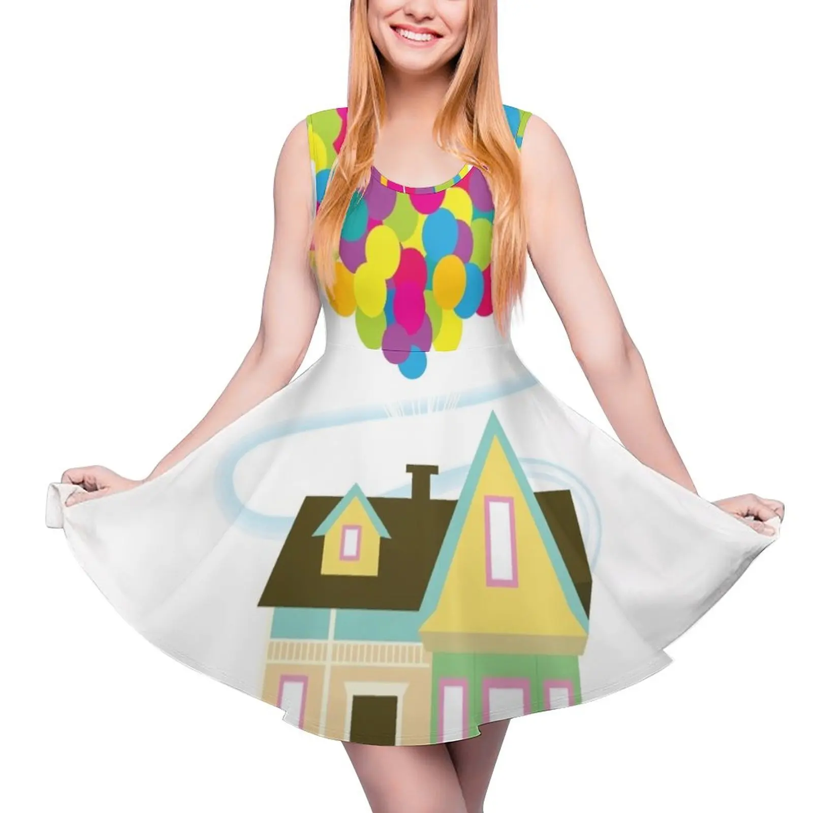 Up, Up, and Away Sleeveless Dress Woman fashion Womens summer skirt luxury dresses sexy dress for women