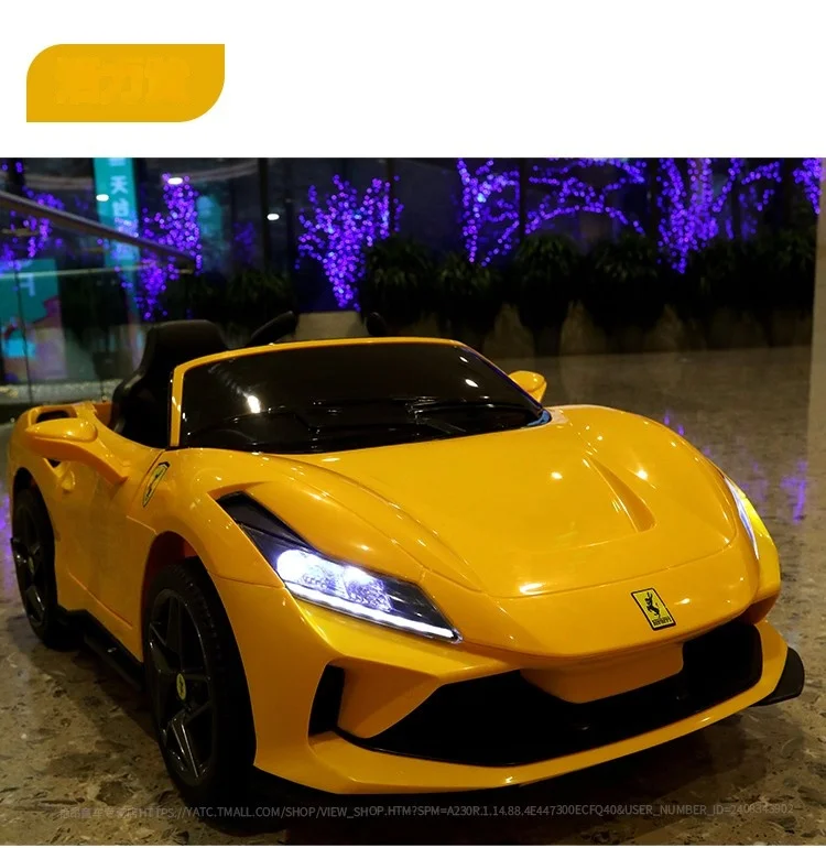 Ferrari Kids Ride On Electric Car For Boys &Amp; Girls Toy Car With Remote Control F8