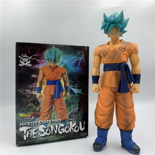 Dragon Ball Super Saiyan Goku Action Figures, Cabelo azul Modelos,  Brinquedos colecionáveis - AliExpress