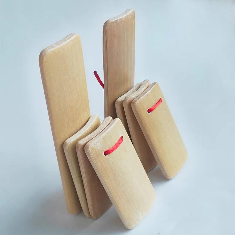 Children Natural Bamboo Small Clapper Talk Stage Performance Professional Chinese Style Characteristic Clapper Talk Adult Toys 4